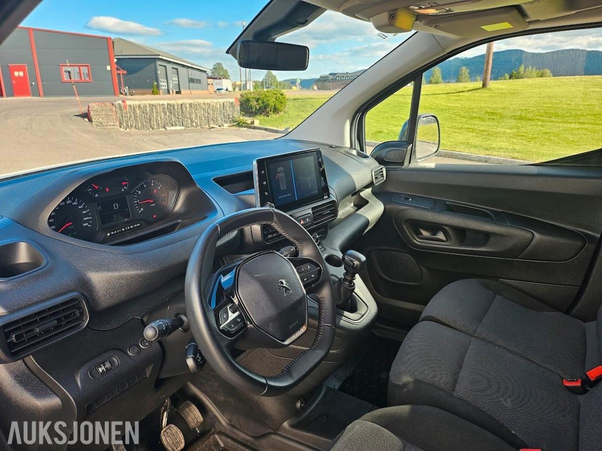 2022 Peugeot Partner 1,5 HDi 100hk L1, Nybilgaranti, Cruisekontroll, Hengerfeste